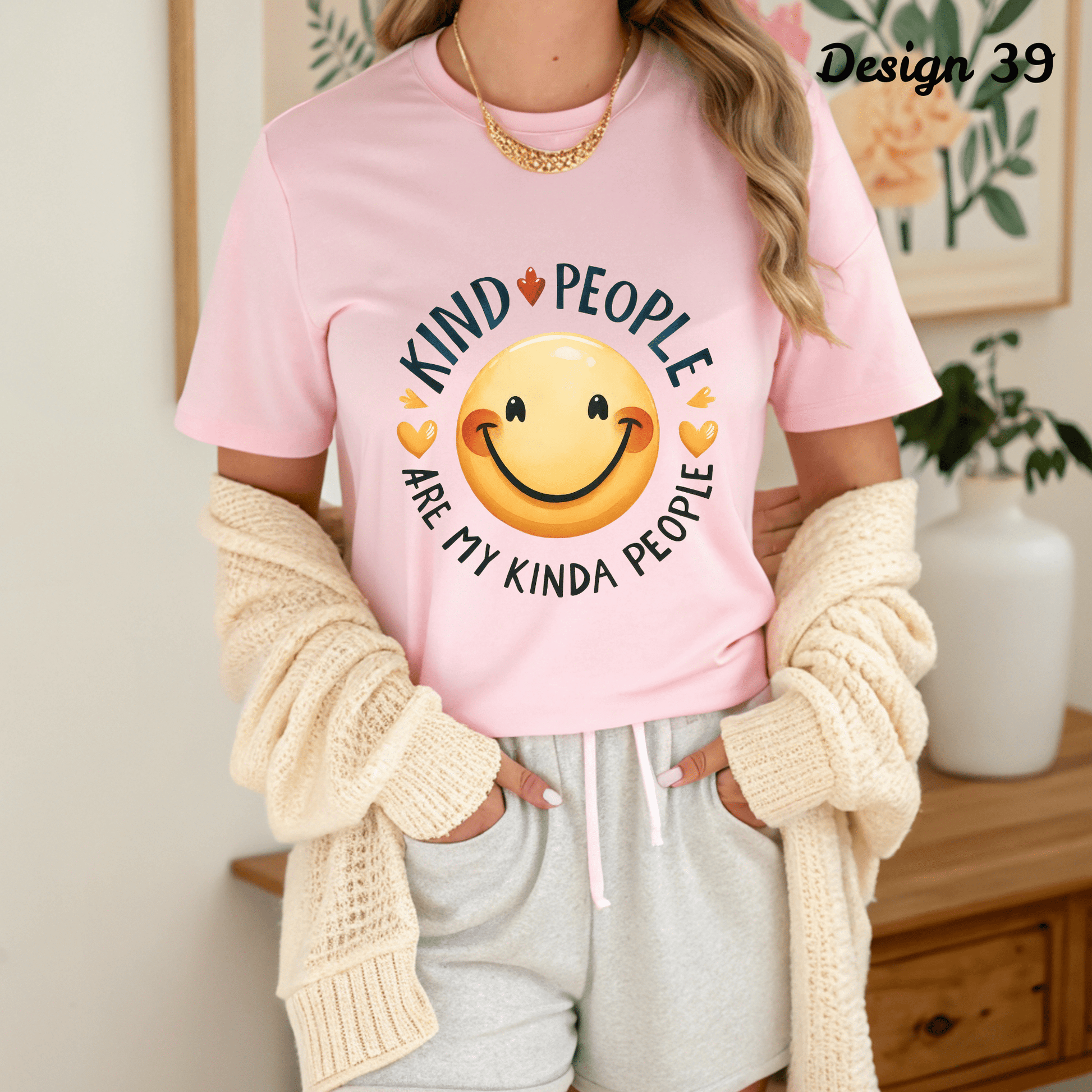 Ink and Charms Designs Sweatshirt Design 39 / S Pink Day Apparel – Stand Up for Kindness collection4!