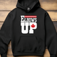 Ink and Charms Designs Sweatshirt "ELBOWS UP" Apparel Collection: Wear Your Canadian Pride with Strength!