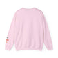 Ink and Charms Designs Sweatshirt Family 2024 Unisex Sweatshirt with Personalized Family Names Sleeve Design