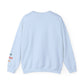 Ink and Charms Designs Sweatshirt Family 2024 Unisex Sweatshirt with Personalized Family Names Sleeve Design