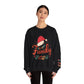 Ink and Charms Designs Sweatshirt Family 2024 Unisex Sweatshirt with Personalized Family Names Sleeve Design