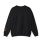 Ink and Charms Designs Sweatshirt Family 2024 Unisex Sweatshirt with Personalized Family Names Sleeve Design