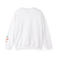 Ink and Charms Designs Sweatshirt Family 2024 Unisex Sweatshirt with Personalized Family Names Sleeve Design