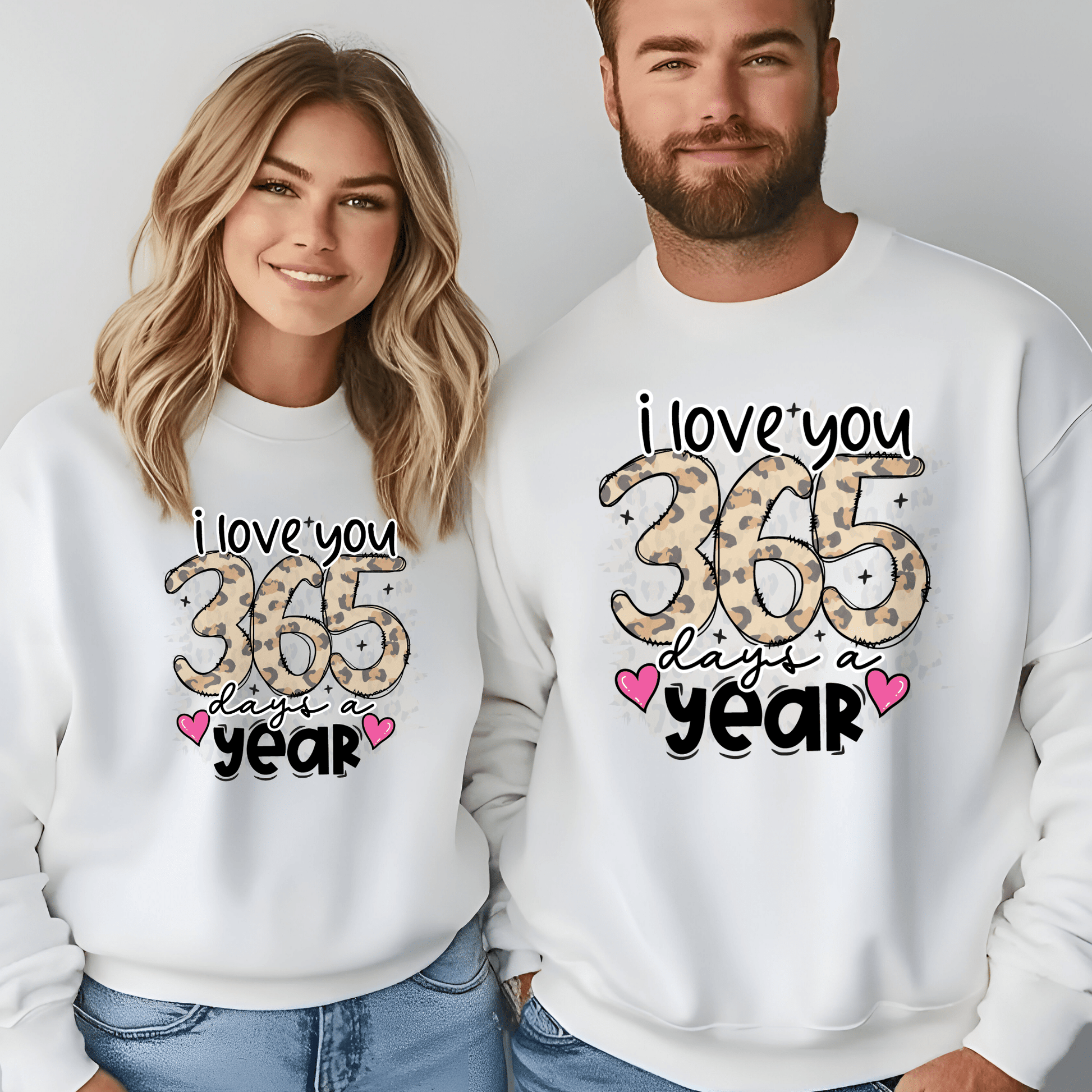 Ink and Charms Designs Sweatshirt Funny Valentine Couple- Sweatshirts