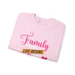 Ink and Charms Designs Sweatshirt Heavy Blend™ Crewneck Sweatshirt  features family love