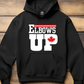 Ink and Charms Designs Sweatshirt Hoodie / Black / S "ELBOWS UP" Apparel Collection: Wear Your Canadian Pride with Strength!