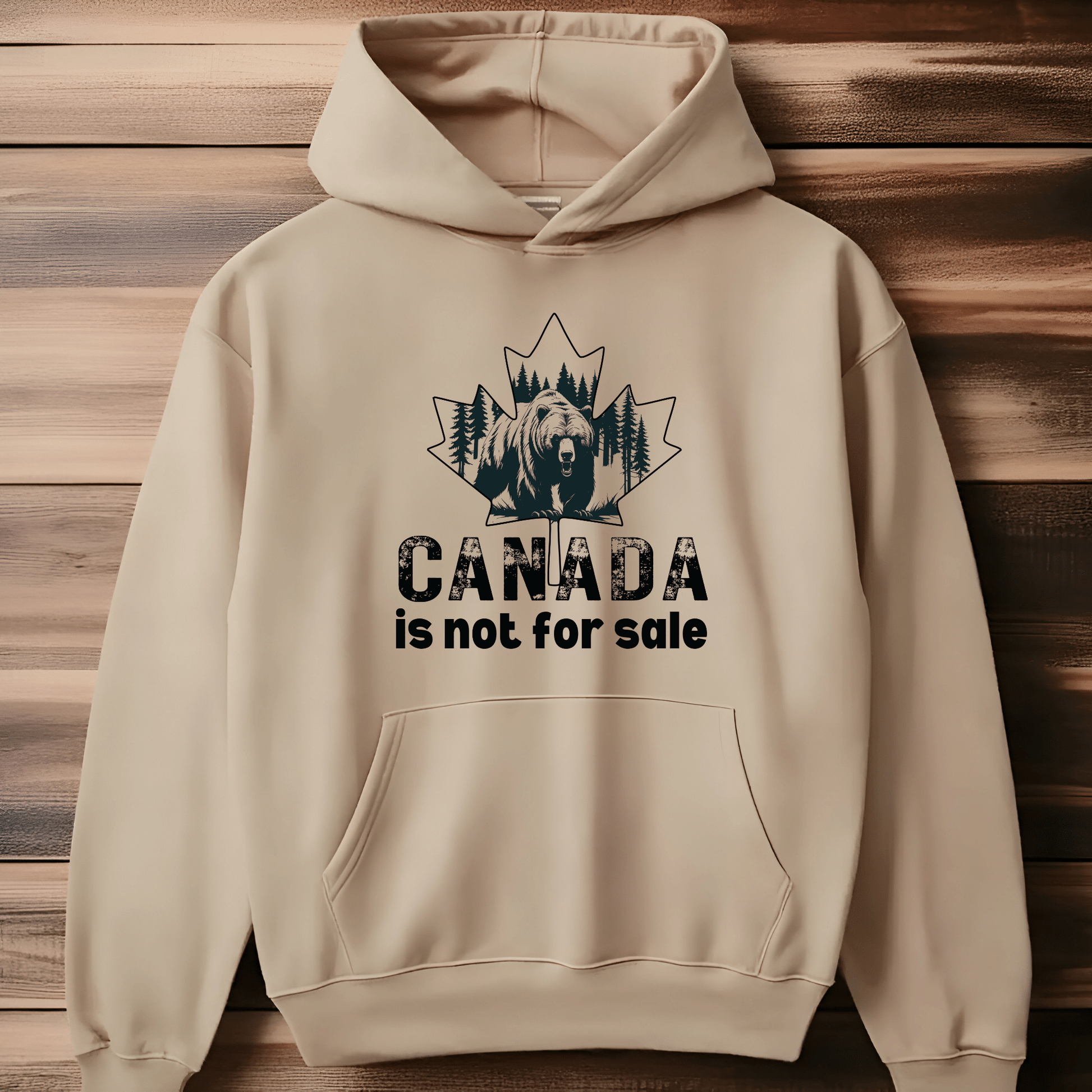 Ink and Charms Designs Sweatshirt Hoodie / Blue / S Canada Is Not for Sale Apparel Collection