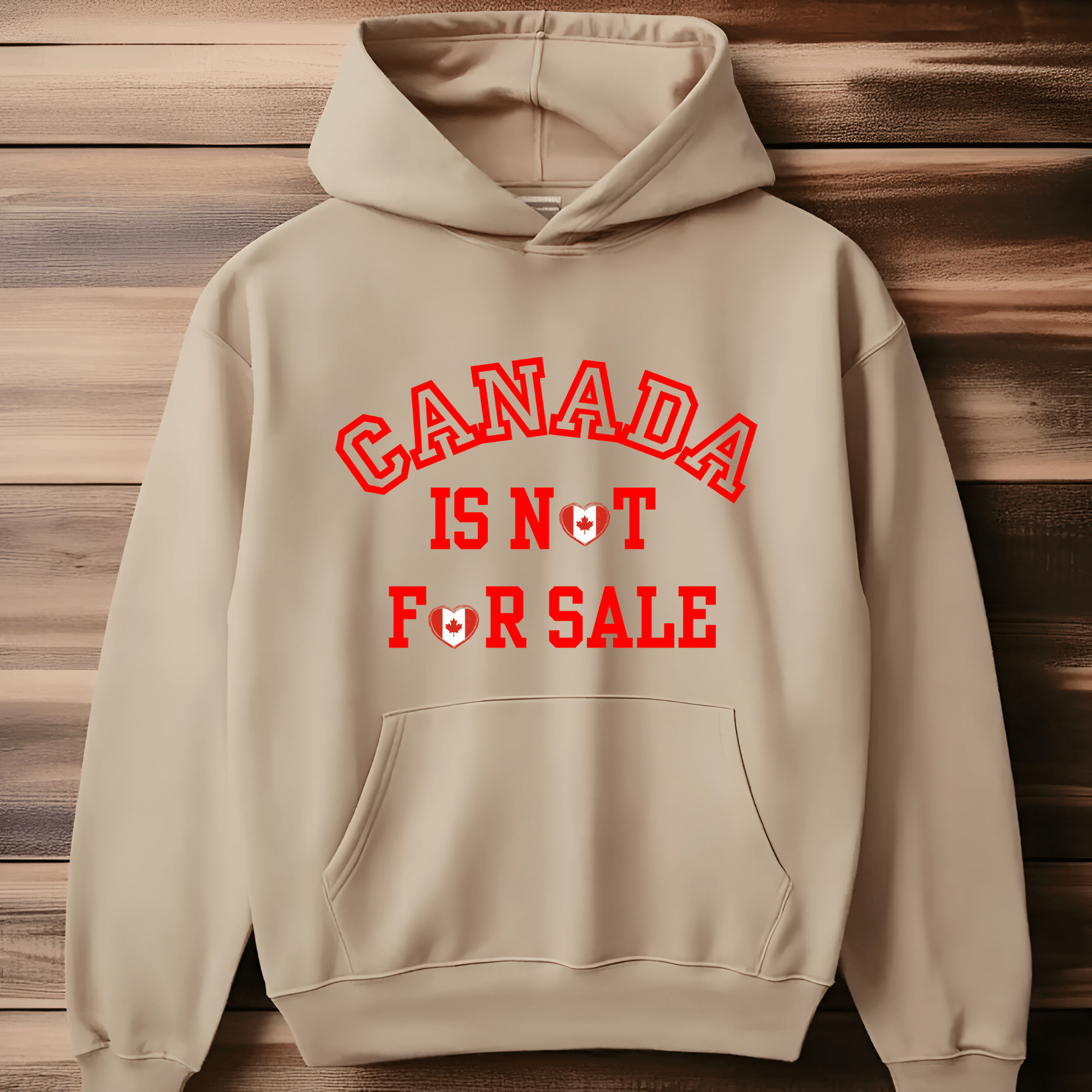 Ink and Charms Designs Sweatshirt Hoodie / Pink / S Canada Is Not for Sale Apparel Collection