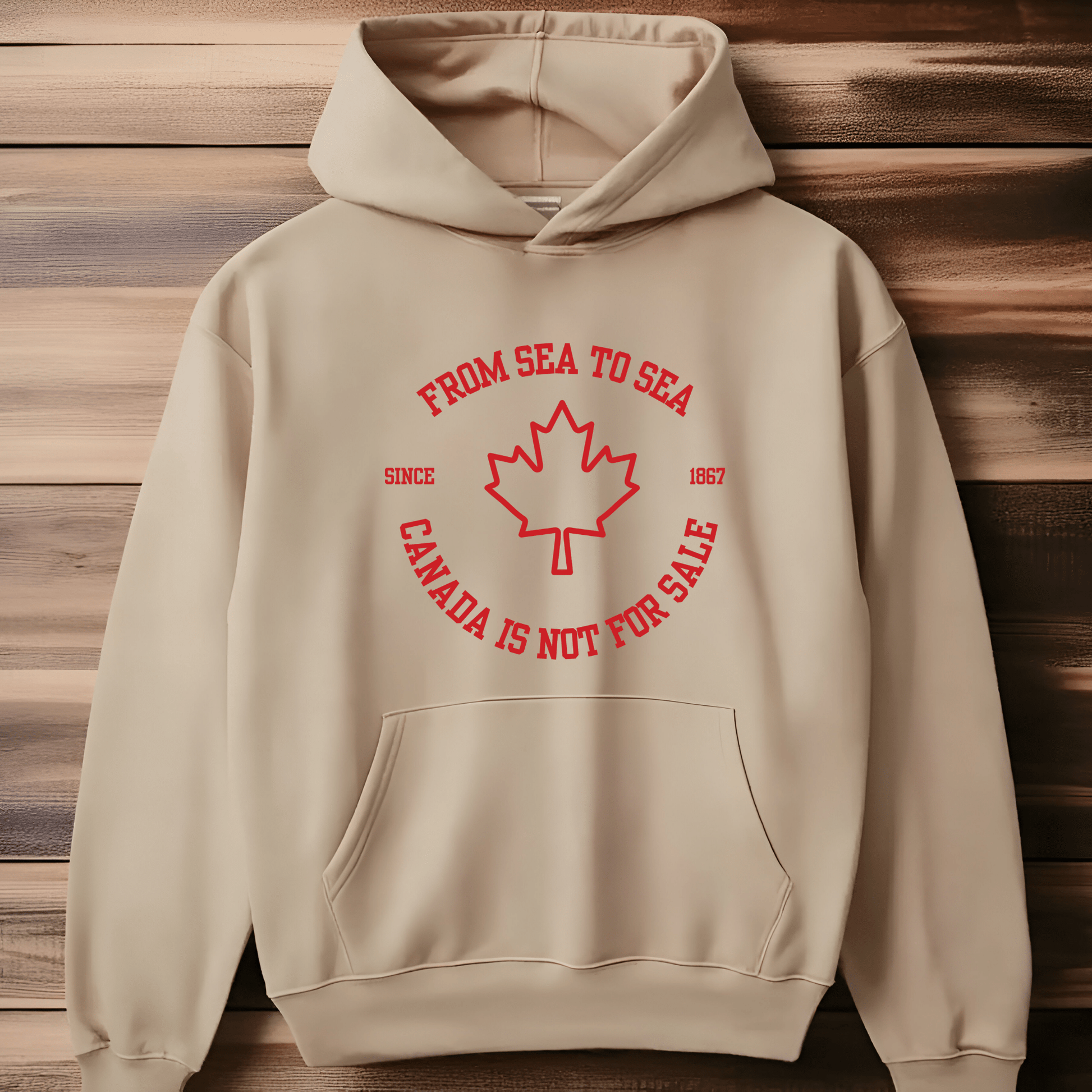 Ink and Charms Designs Sweatshirt Hoodie / Pink / S Canada Is Not for Sale Apparel Collection