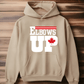 Ink and Charms Designs Sweatshirt Hoodie / Sand / S "ELBOWS UP" Apparel Collection: Wear Your Canadian Pride with Strength!