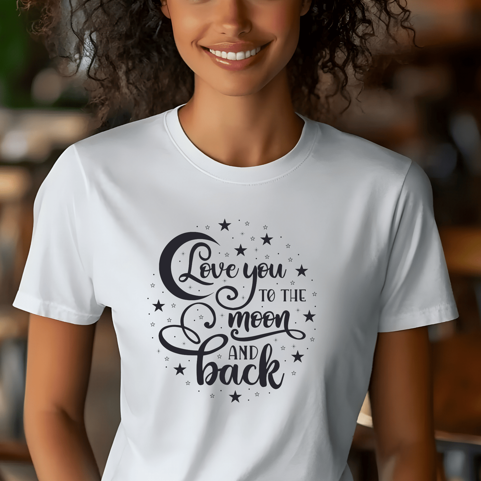 Ink and Charms Designs Sweatshirt 🌙💖 Love That’s Out of This World! 💖🌙- T-shirt, Sweatshirt & Hoodie