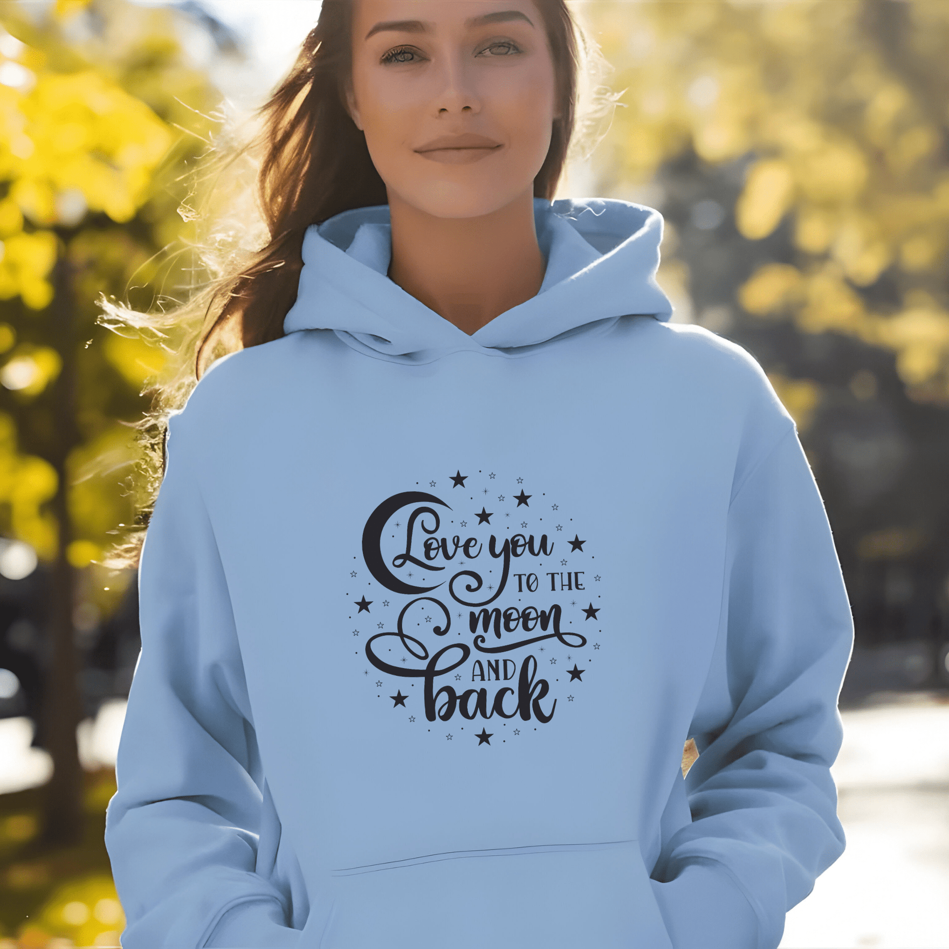 Ink and Charms Designs Sweatshirt 🌙💖 Love That’s Out of This World! 💖🌙- T-shirt, Sweatshirt & Hoodie
