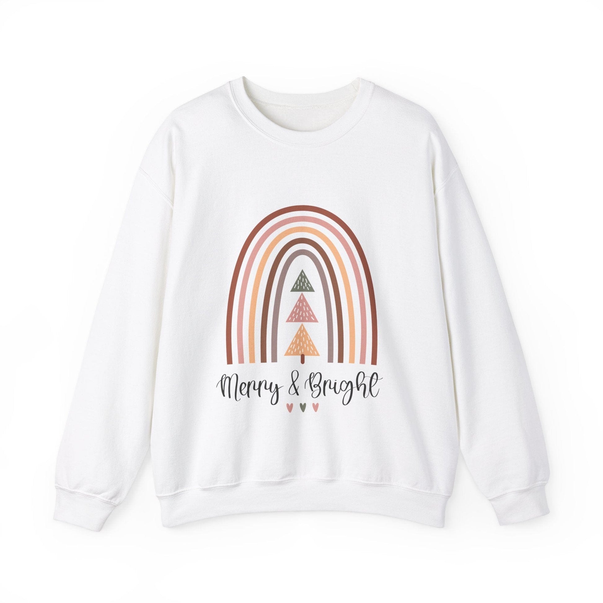Ink and Charms Designs Sweatshirt Merry and bright Unisex Sweatshirt