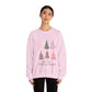 Ink and Charms Designs Sweatshirt Pastel color Christmas Unisex Sweatshirt