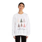 Ink and Charms Designs Sweatshirt Pastel color Christmas Unisex Sweatshirt