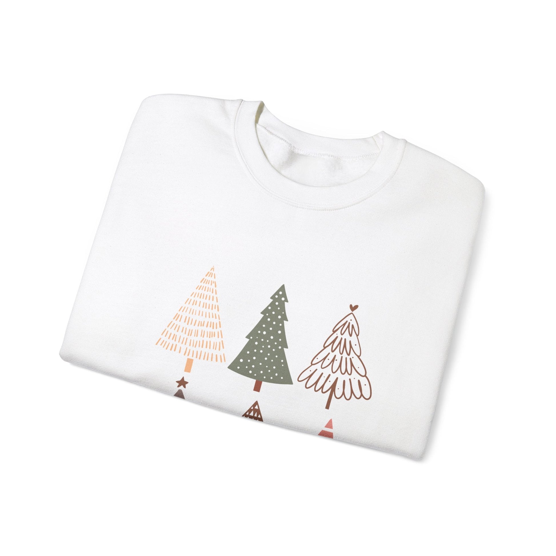 Ink and Charms Designs Sweatshirt Pastel color Christmas Unisex Sweatshirt