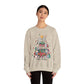 Ink and Charms Designs Sweatshirt Personalized Teacher Christmas Crewneck Sweatshirt - Christmas Tree and Pencils Design