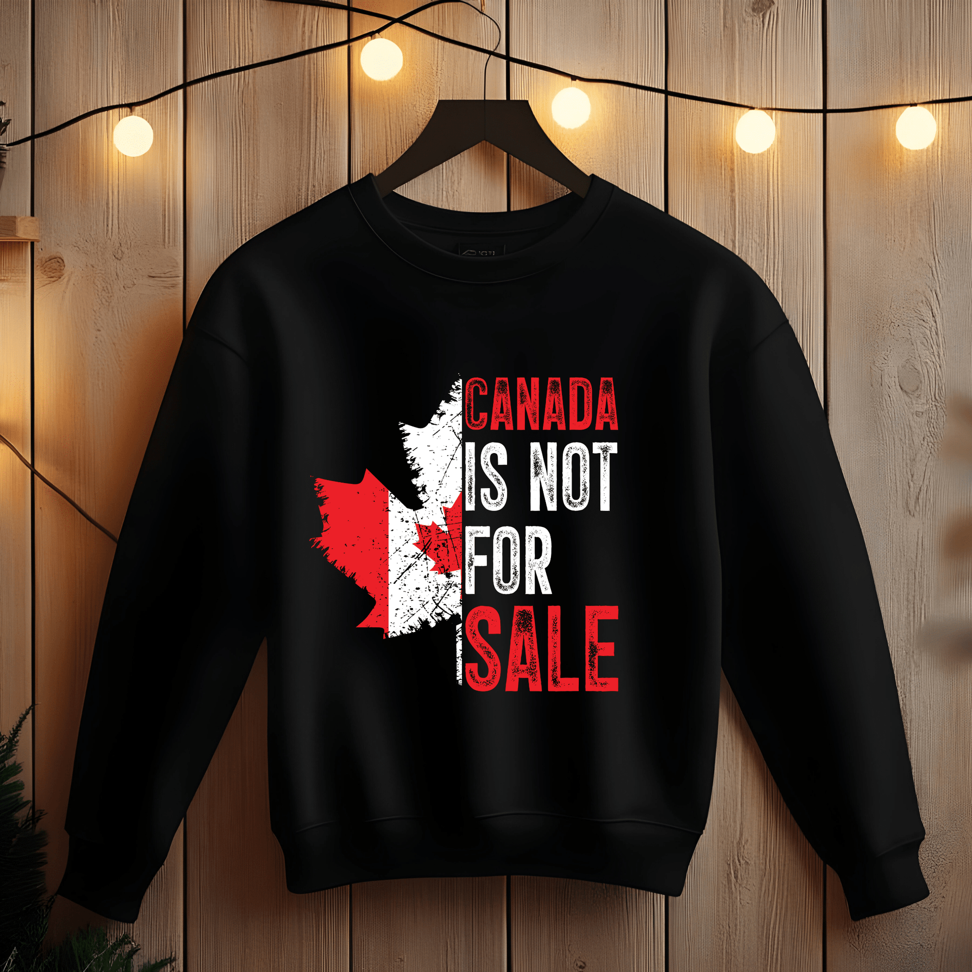 Ink and Charms Designs Sweatshirt Proudly Canadian Collection: CANADA STRONG - Wear Your Unwavering Support!