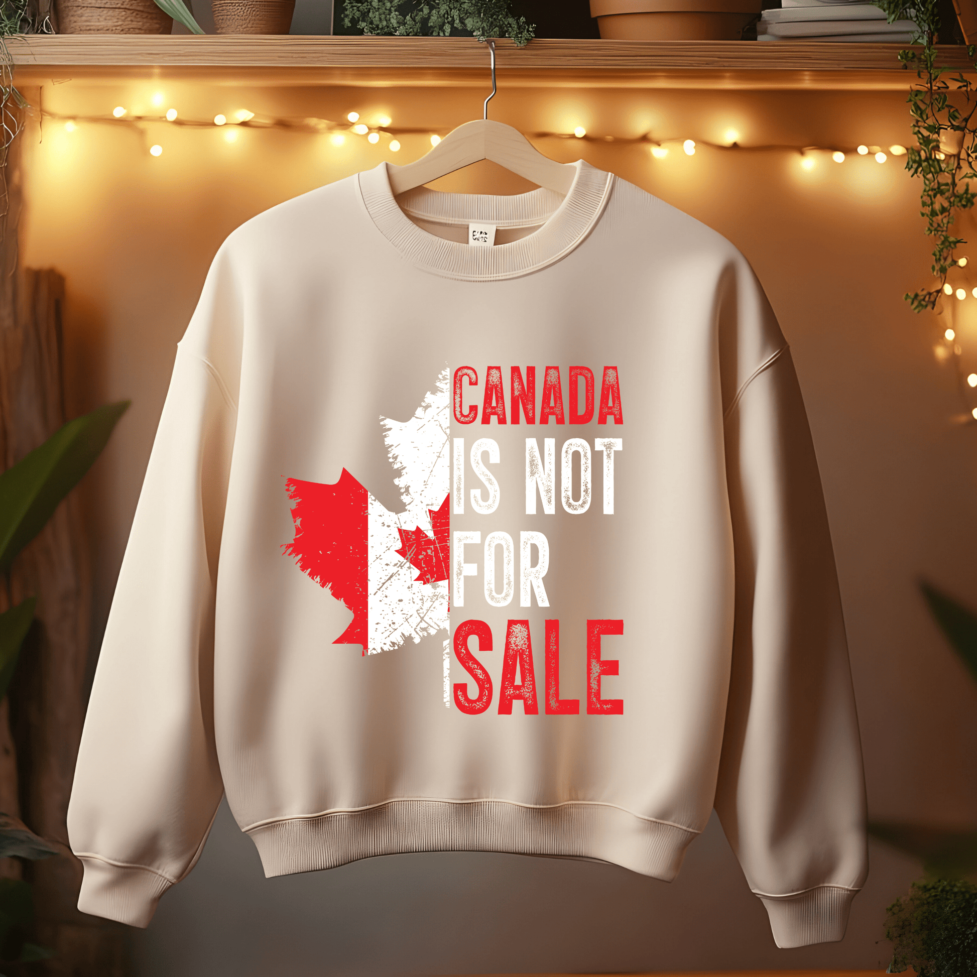 Ink and Charms Designs Sweatshirt Proudly Canadian Collection: CANADA STRONG - Wear Your Unwavering Support!