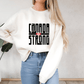 Ink and Charms Designs Sweatshirt Proudly Canadian Collection: CANADA STRONG - Wear Your Unwavering Support!