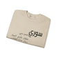 Printify Sweatshirt Revolutionary Blend Sweatshirt - I'm Syrian, proud and honored, born on the land of paradise
