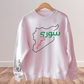 Printify Sweatshirt Revolutionary Blend Sweatshirt -  I'm Syrian, proud and honored, born on the land of paradise