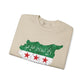Ink and Charms Designs Sweatshirt Revolutionary Blend Sweatshirt - The noble free cannot endure the chains of iron