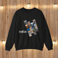 Printify Sweatshirt S / Black Copy of Crewneck Sweatshirt - Freedom and Syria Photos