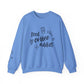 Ink and Charms Designs Sweatshirt S / Carolina Blue Iced Coffee Addict Heavy Blend Crewneck Sweatshirt