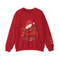 Ink and Charms Designs Sweatshirt S / Cherry Red Family 2024 Unisex Sweatshirt with Personalized Family Names Sleeve Design