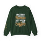 Ink and Charms Designs Sweatshirt S / Forest Green Coffee Mode Heavy Blend Crewneck Sweatshirt