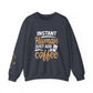 Ink and Charms Designs Sweatshirt S / Heather Sport Dark Navy Coffee Mode Heavy Blend Crewneck Sweatshirt