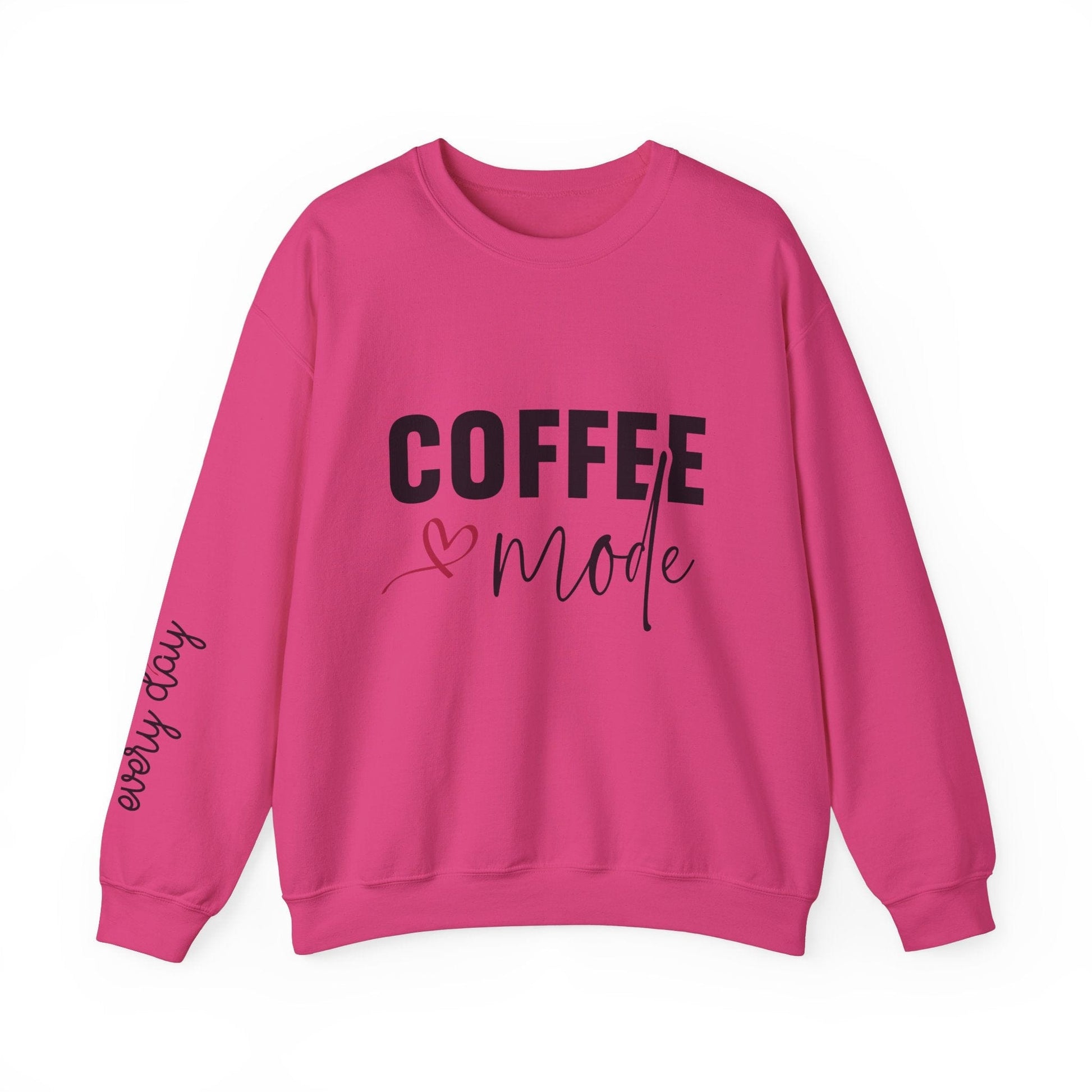 Ink and Charms Designs Sweatshirt S / Heliconia Coffee Mode Heavy Blend Crewneck Sweatshirt
