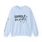 Ink and Charms Designs Sweatshirt S / Light Blue Coffee Mode Heavy Blend Crewneck Sweatshirt