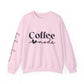 Ink and Charms Designs Sweatshirt S / Light Pink Coffee Mode Heavy Blend Crewneck Sweatshirt
