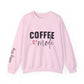 Ink and Charms Designs Sweatshirt S / Light Pink Coffee Mode Heavy Blend Crewneck Sweatshirt