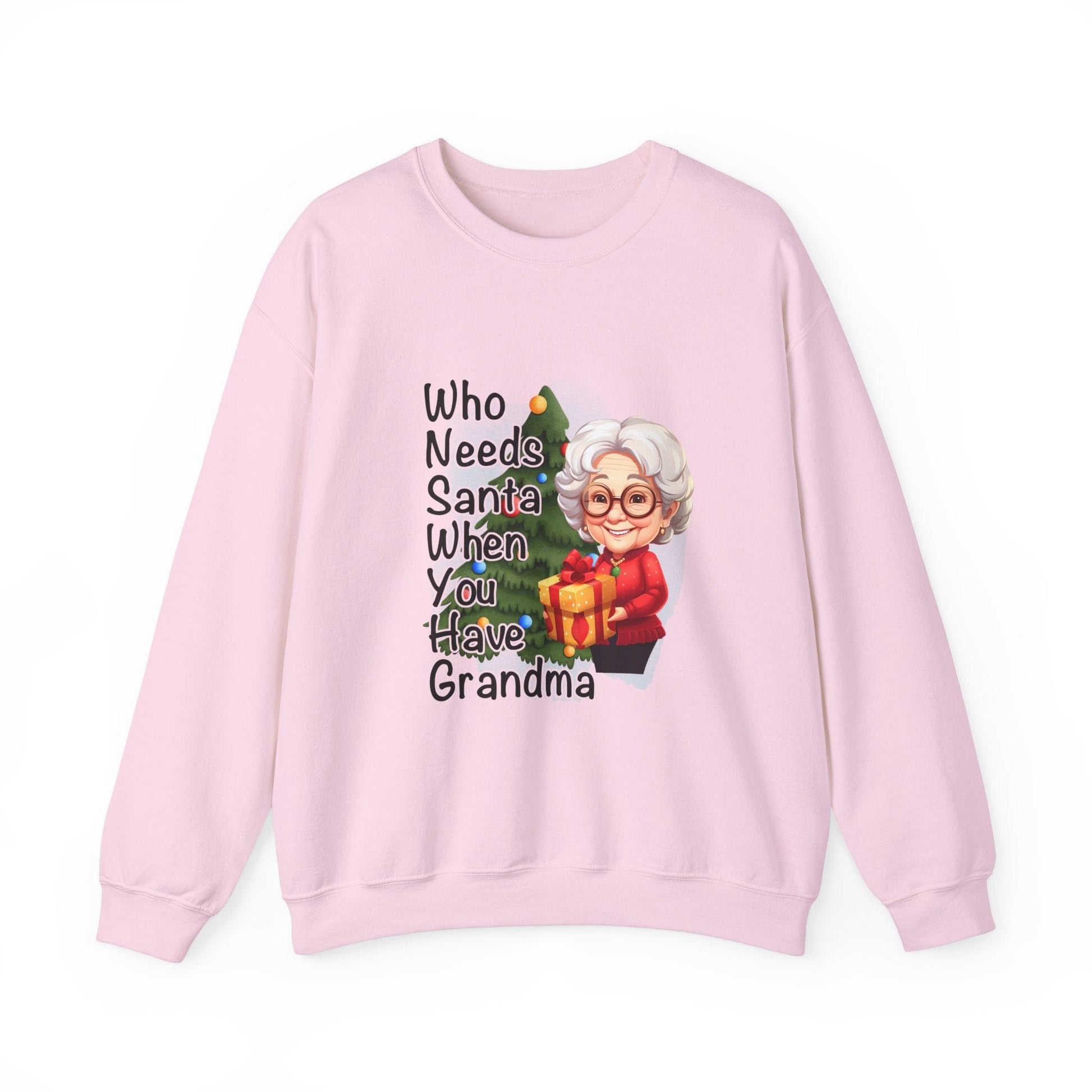 Ink and Charms Designs Sweatshirt S / Light Pink Funny Grandma Unisex Sweatshirt