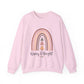 Ink and Charms Designs Sweatshirt S / Light Pink Merry and bright Unisex Sweatshirt