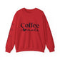 Ink and Charms Designs Sweatshirt S / Red Coffee Mode Heavy Blend Crewneck Sweatshirt
