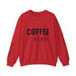 Ink and Charms Designs Sweatshirt S / Red Coffee Mode Heavy Blend Crewneck Sweatshirt