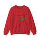 Printify Sweatshirt S / Red Revolutionary Blend Sweatshirt -  I'm Syrian, proud and honored, born on the land of paradise