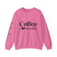 Ink and Charms Designs Sweatshirt S / Safety Pink Coffee Mode Heavy Blend Crewneck Sweatshirt