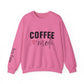 Ink and Charms Designs Sweatshirt S / Safety Pink Coffee Mode Heavy Blend Crewneck Sweatshirt