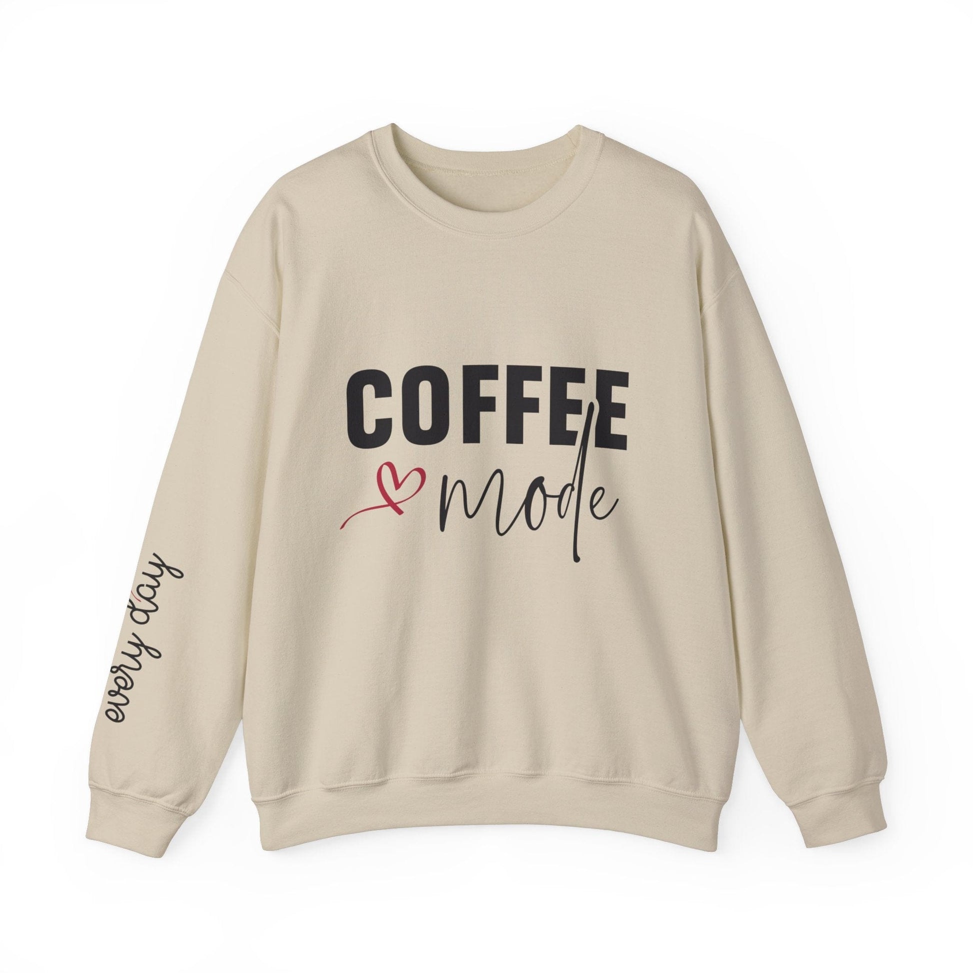 Ink and Charms Designs Sweatshirt S / Sand Coffee Mode Heavy Blend Crewneck Sweatshirt