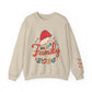 Ink and Charms Designs Sweatshirt S / Sand Family 2024 Unisex Sweatshirt with Personalized Family Names Sleeve Design
