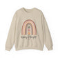 Ink and Charms Designs Sweatshirt S / Sand Merry and bright Unisex Sweatshirt