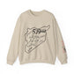 Printify Sweatshirt S / Sand Revolutionary Blend Sweatshirt -  I'm Syrian, proud and honored, born on the land of paradise