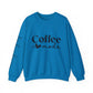 Ink and Charms Designs Sweatshirt S / Sapphire Coffee Mode Heavy Blend Crewneck Sweatshirt