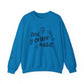 Ink and Charms Designs Sweatshirt S / Sapphire Iced Coffee Addict Heavy Blend Crewneck Sweatshirt