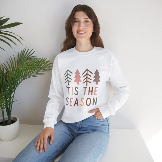 Ink and Charms Designs Sweatshirt S / White Christmas Joy Unisex Sweatshirt